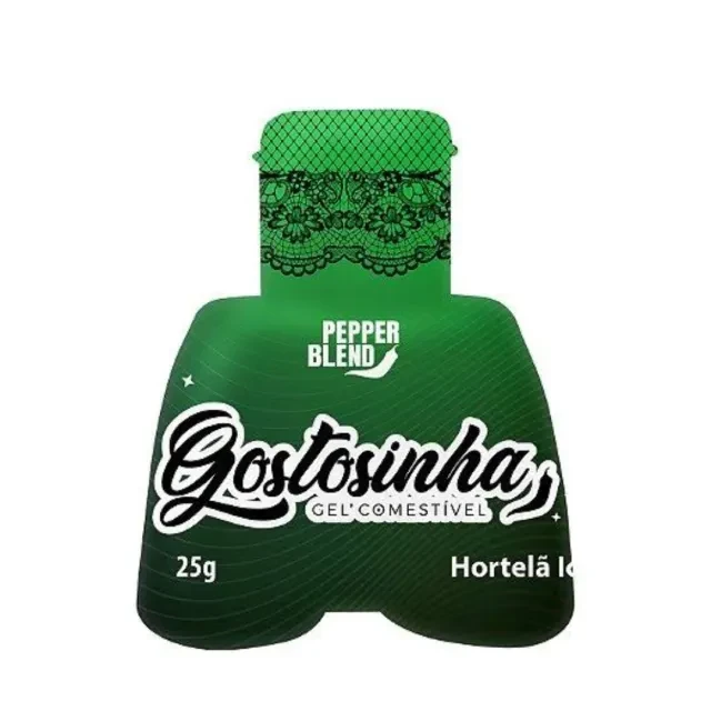 Gel Beijável Gostosinha Ice ❄️ Hortelã 25g   - 1