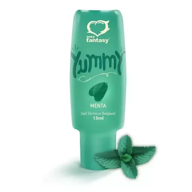 Yummy Gel Beijável Hot 🔥 Menta 15g - 1