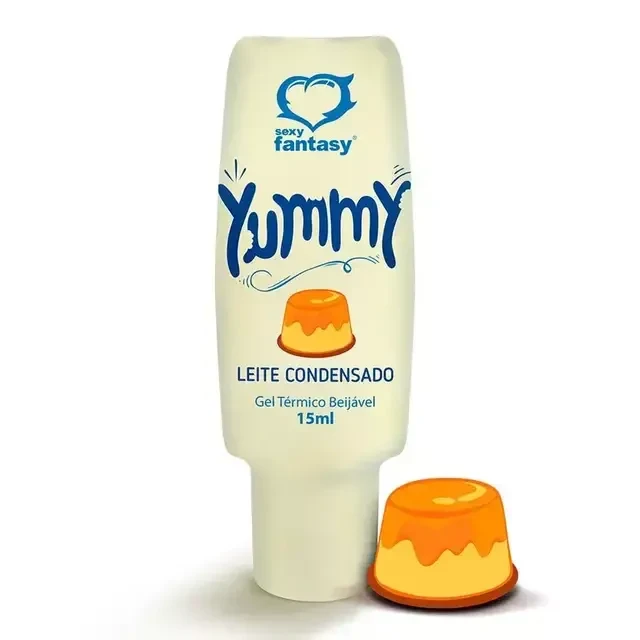 Yummy Gel Beijável Hot 🔥 Leite Condensado 15g  - 1