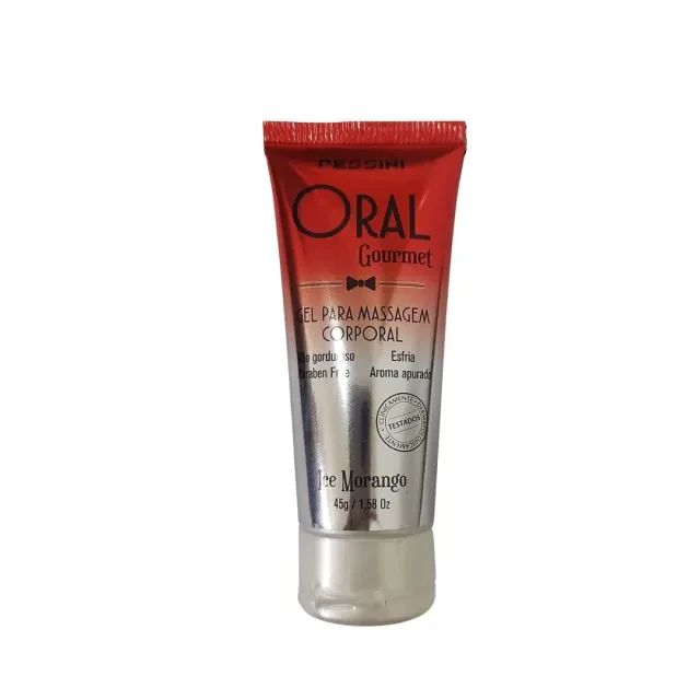 Gel Beijável Morango Ice  ❄️ 45g - 1