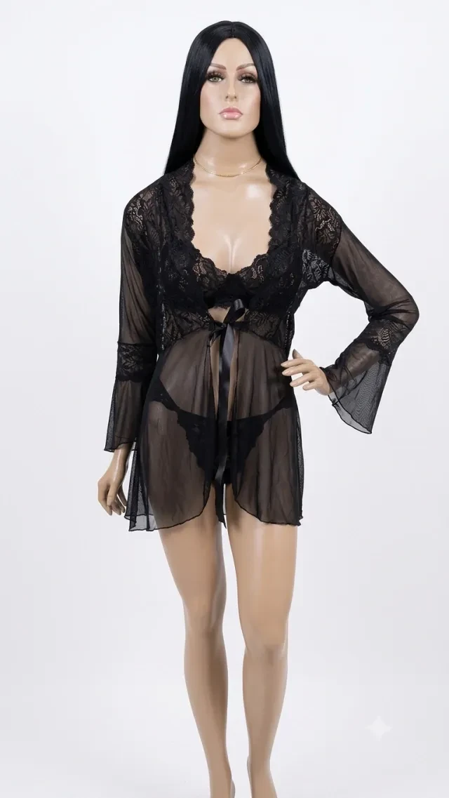 Robe Helena em Renda e Tule TAM M e G  - 1