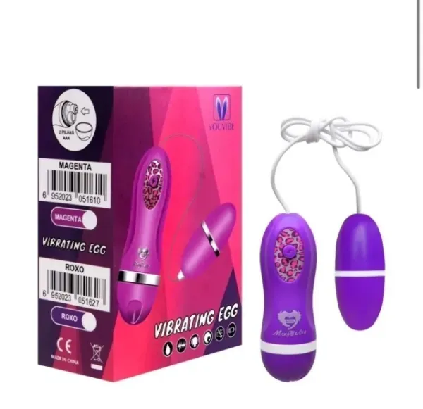 Vibrador Bullet Cápsula a Pilha 