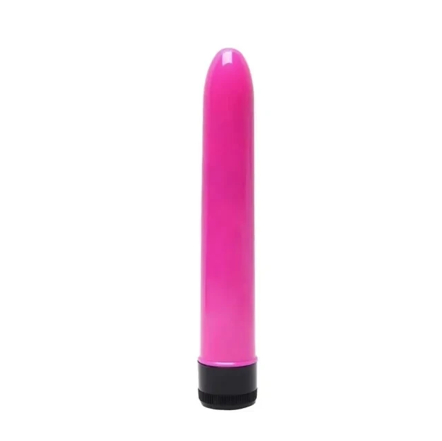 Vibrador Personal 17x2,8 cm Pink A Pilha  - 2
