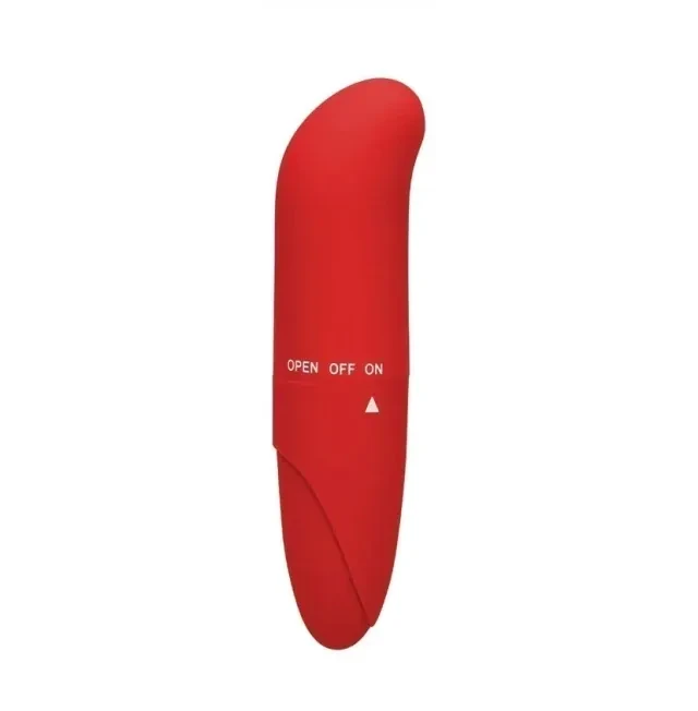 Vibrador Golfinho Ponto G Vermelho -Acompanha Pilha  - 2