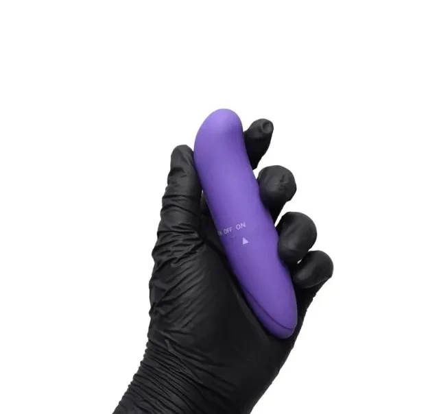 Vibrador Golfinho Ponto G Roxo -Acompanha Pilha   - 2