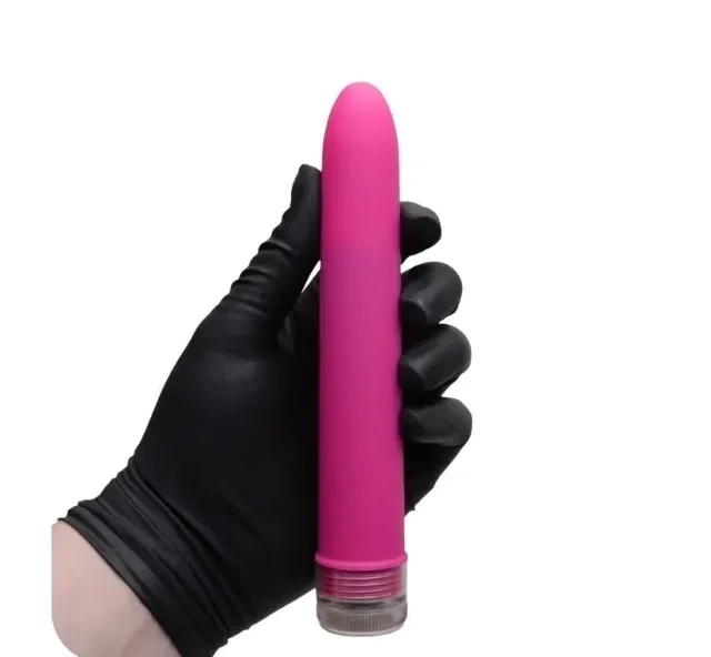 Vibrador Personal 17x2,5 cm Pink  A Pilha  - 5