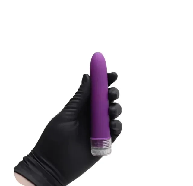 Vibrador Personal 13x2,5 cm Roxo A Pilha  - 4