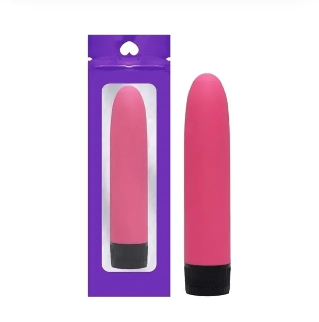 Vibrador Personal 13 cm Pink a Pilha  - 1