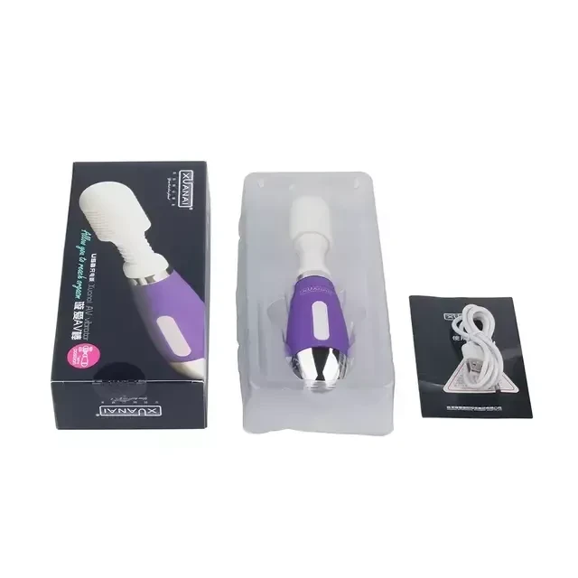 Vibrador Varinha Mágica Recarregável  - 4