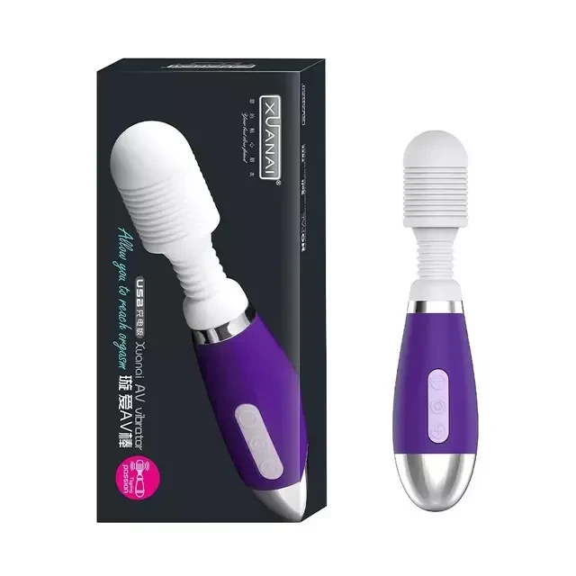 Vibrador Varinha Mágica Recarregável  - 1
