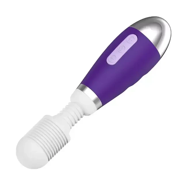 Vibrador Varinha Mágica Recarregável  - 3