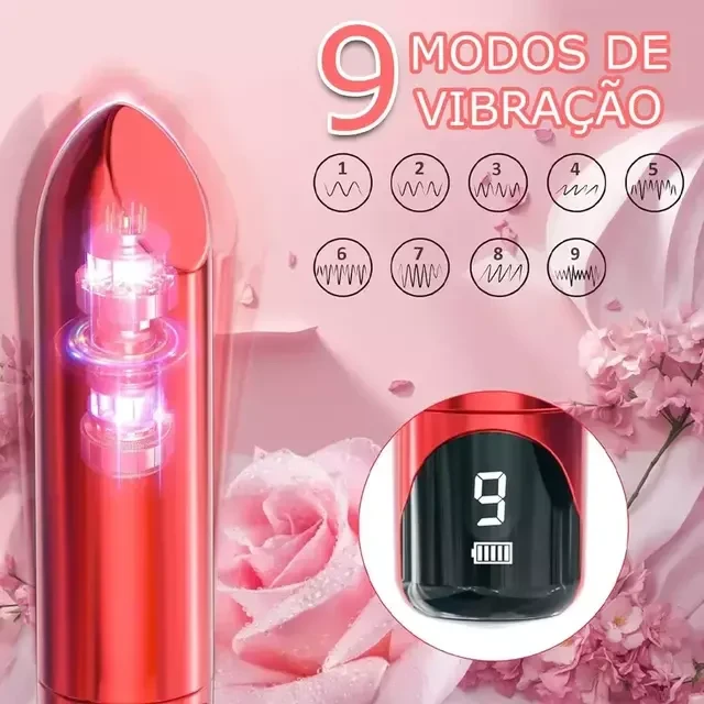 Vibrador Mini Bullet Recarregável  - 2