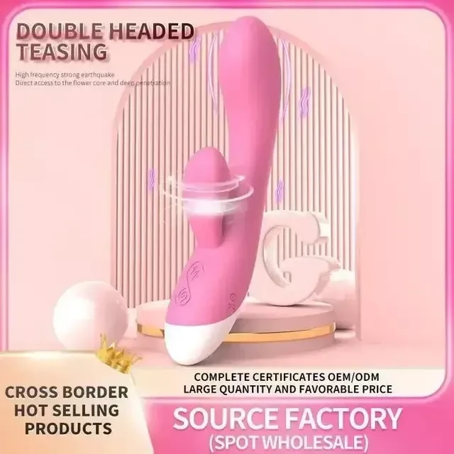 Vibrador com Sugador Recarregável  - 4