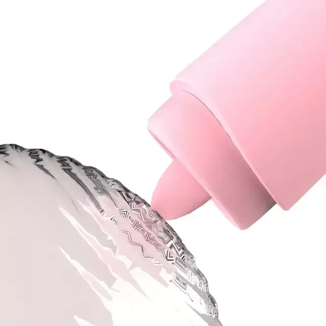 Vibrador Texturizado com Língua Recarregável  - 2
