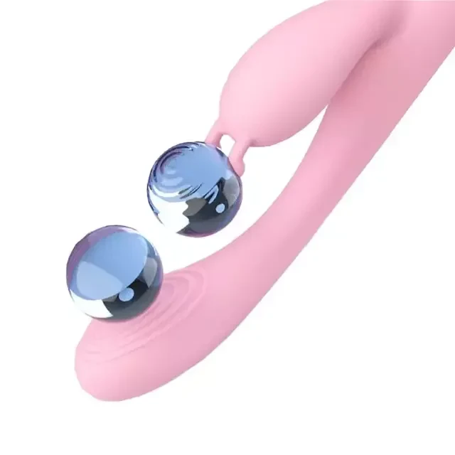 Vibrador com Estimulador de Clitoris Recarregável  - 3