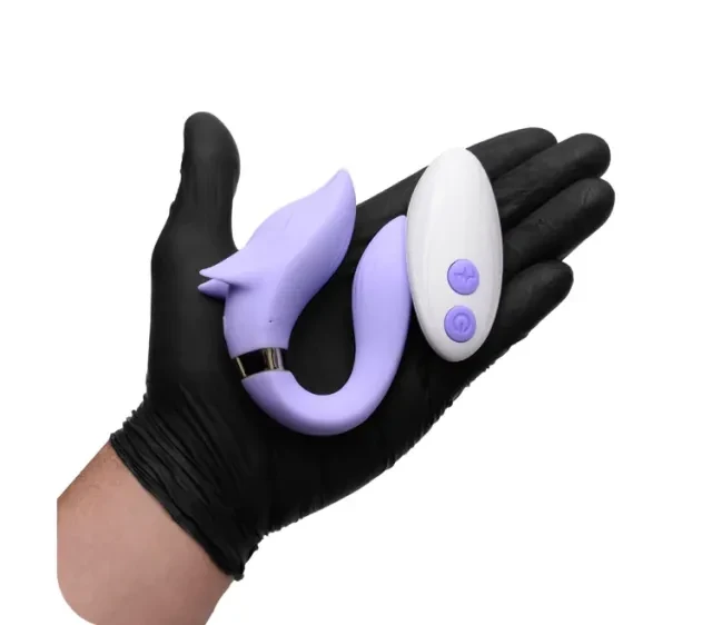 Vibrador de Casal Fox com Controle Recarregavel  - 2