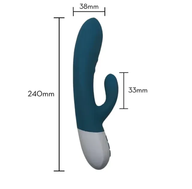 Vibrador Duplo Recarregável  - 3