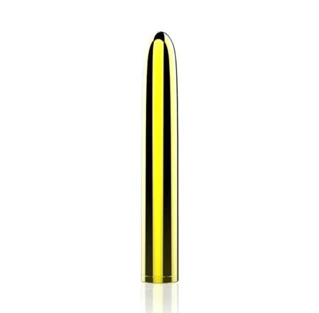 Vibrador Personal Recarregável Dourado  - 1