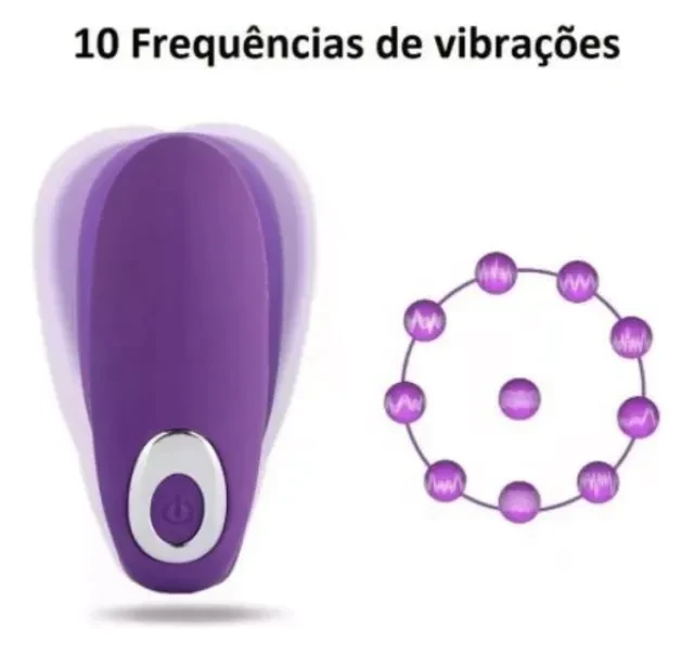 Vibrador de Casal com Controle Recarregavel  - 6