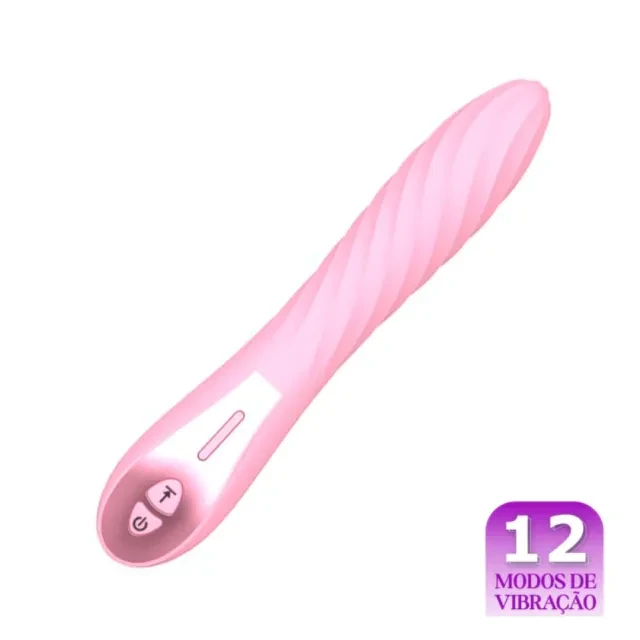 Vibrador Texturizado Recarregável  - 1