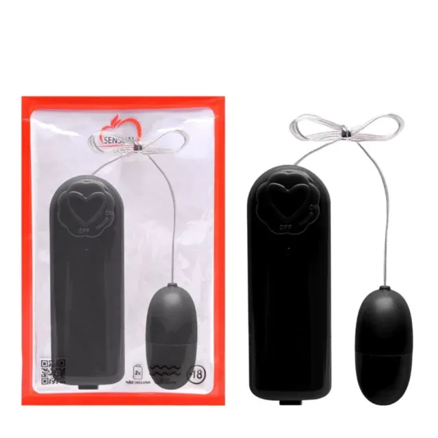 Vibrador Bullet a Pilha Preto  - 1