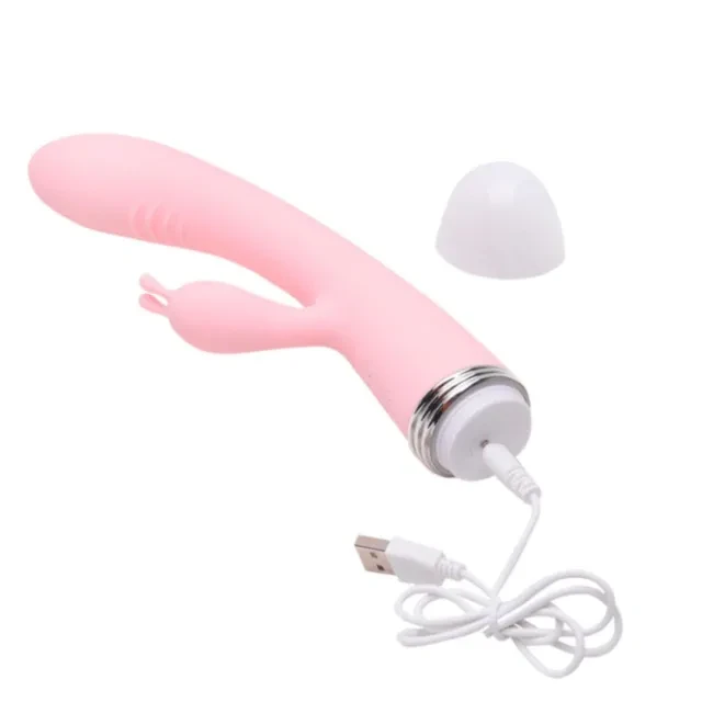 Vibrador com Estimulador de Clitoris Recarregável  - 5