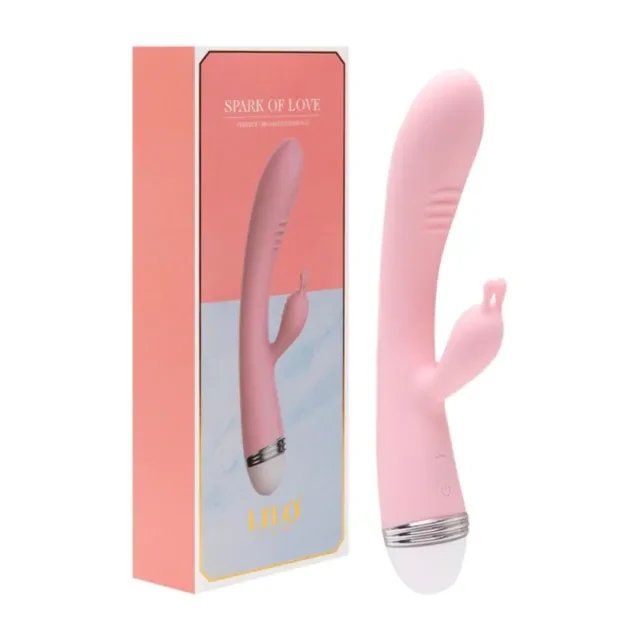 Vibrador com Estimulador de Clitoris Recarregável  - 1