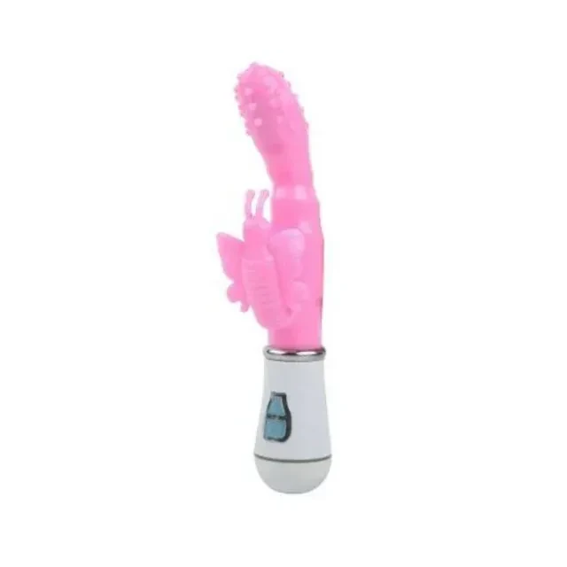 Vibrador em Silicone Jelly Butterfly Recarregavel - 1
