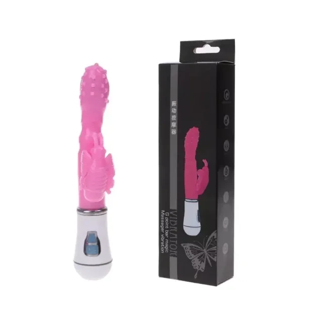 Vibrador em Silicone Jelly Butterfly Recarregavel - 2