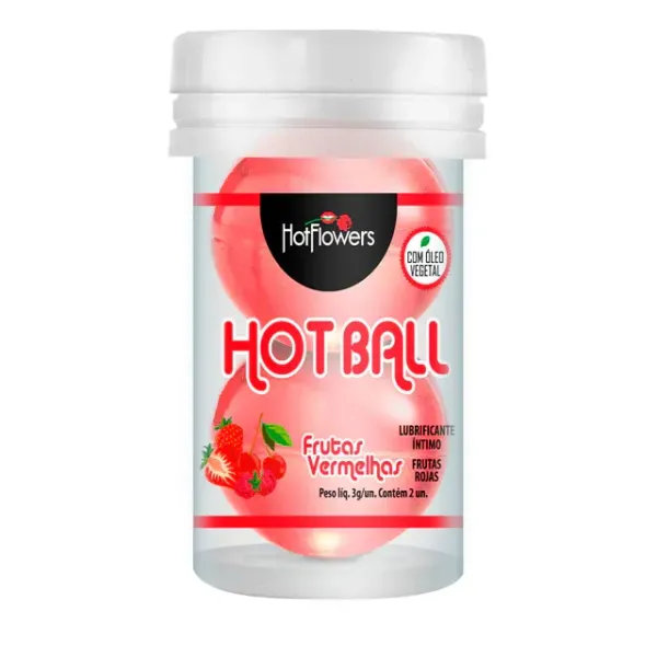 Hot Ball Beijável Frutas Vermelhas 