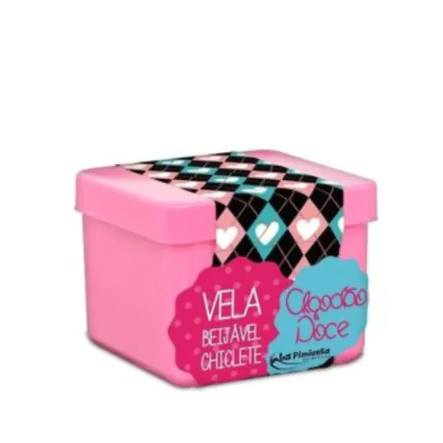 Vela Beijável Hot 🔥Chiclete 50g - 2