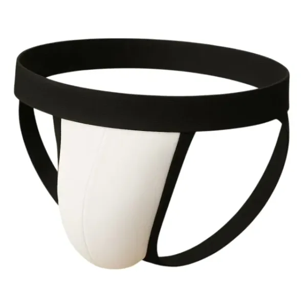 Cueca Jockstrap Branca Veste do P ao G 