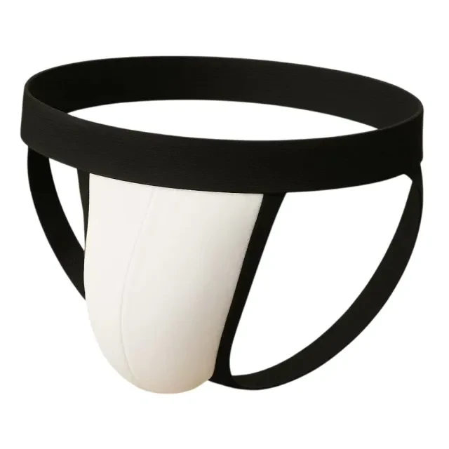 Cueca Jockstrap Branca Veste do P ao G  - 1