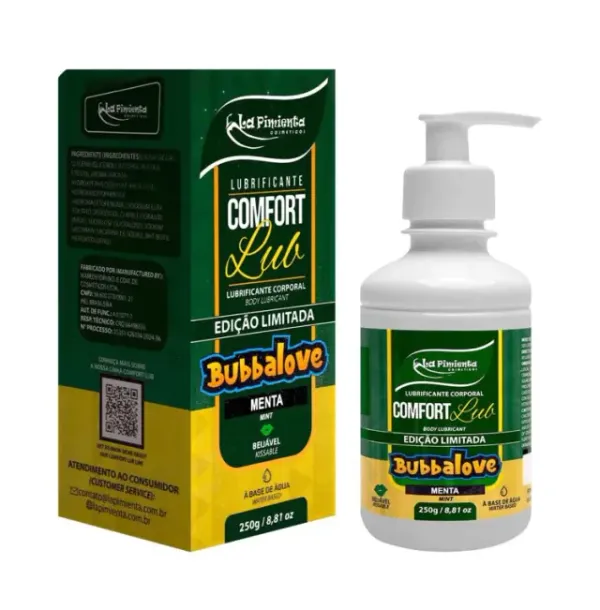 Lubrificante Beijável Menta 250g
