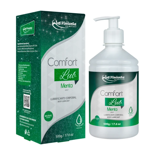 Lubrificante Beijável Menta  500g  - 1