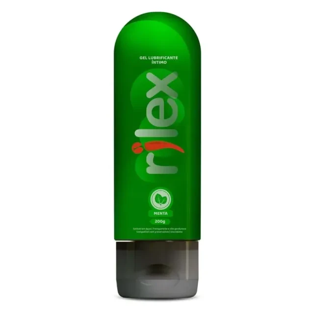Lubrificante Aromatizado Rilex Menta  200g  - 1