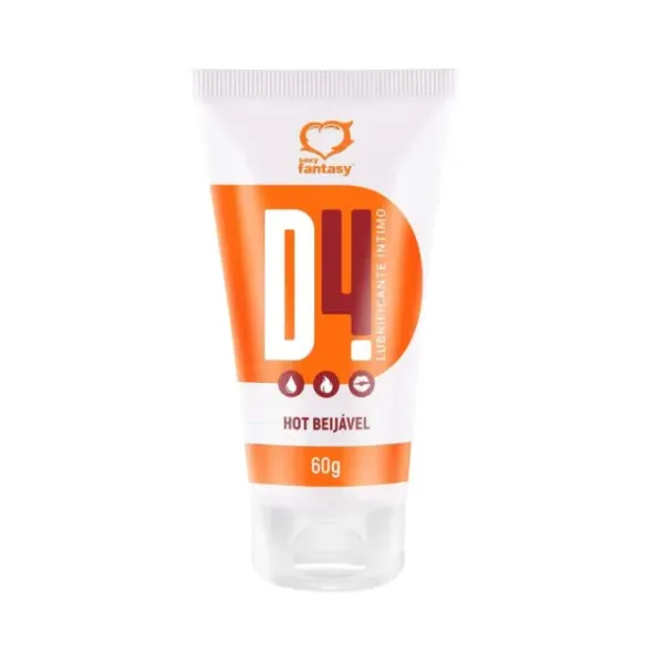 Lubrificante D4 Beijável Hot 🔥60g