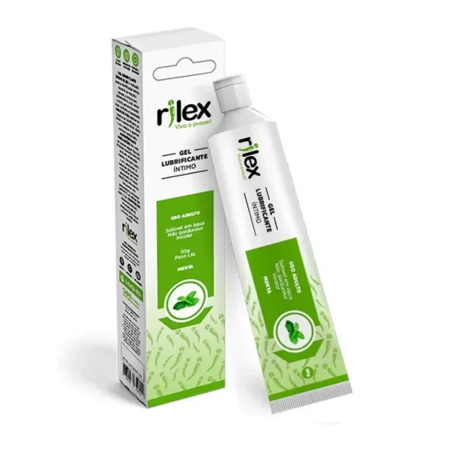 Lubrificante Rilex Aromatizado Menta 50g - 1