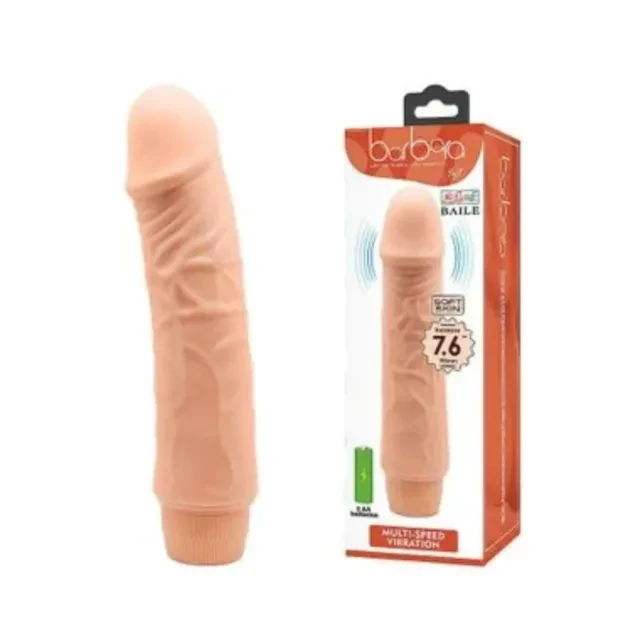 Prótese com Vibro 19,5 x 4cm - 1