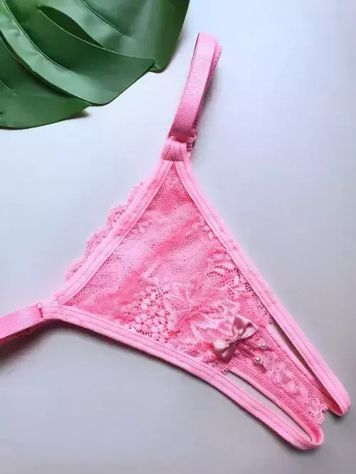 Calcinha Apressadinha Rosa Regulável do P ao G  - 1