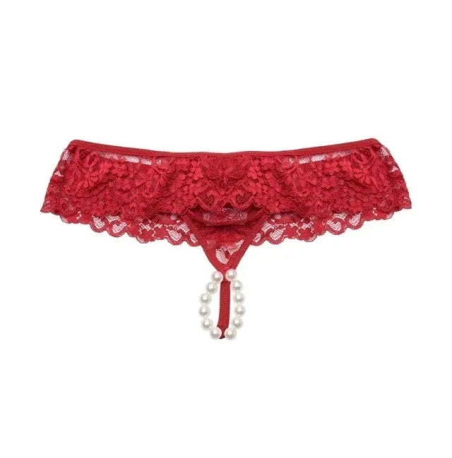 Calcinha Tailandesa com Algema Vermelha Veste do P ao G - 3