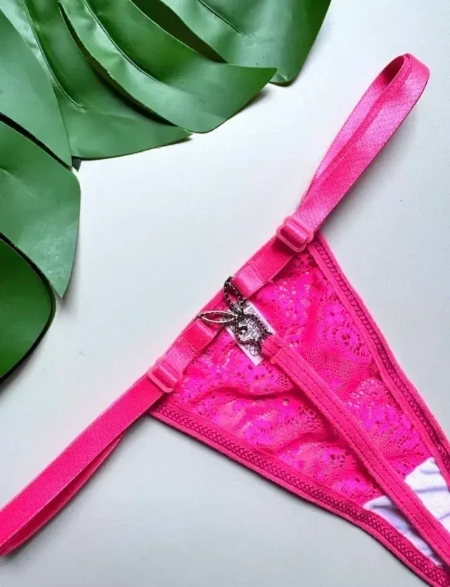 Calcinha Playboy Odalisca Regulável do P ao G  - 1