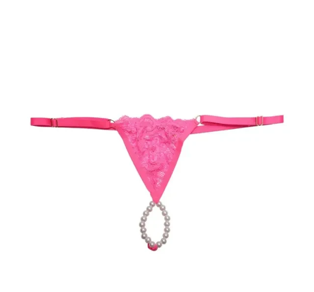 Calcinha tailandesa com frase “ Me come” Rosa Regulavel do P ao G - 3