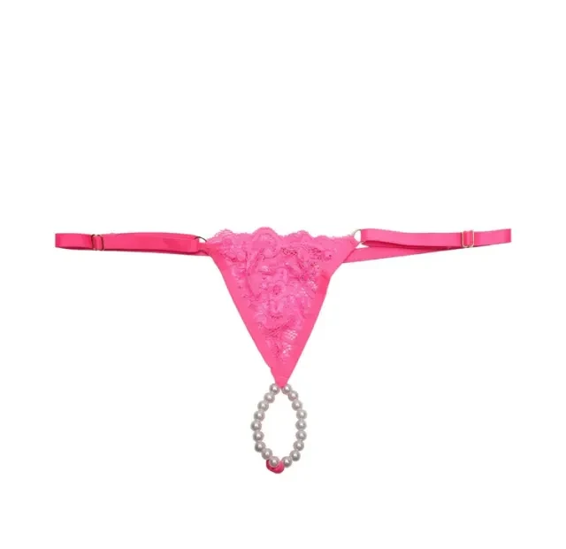 Calcinha Tailandesa com Frase “Safada” Rosa Regulavel do P ao G - 3