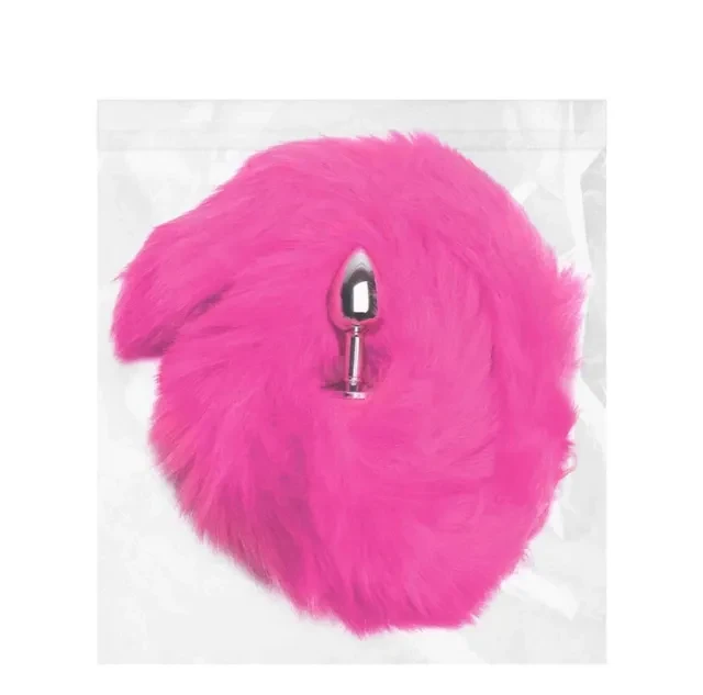 Plug  P com Calda Pink 81cm - 3