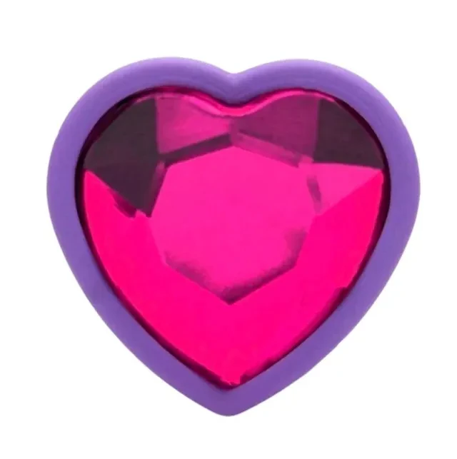 Plug P em ABS  Roxo Pedra Pink - 2