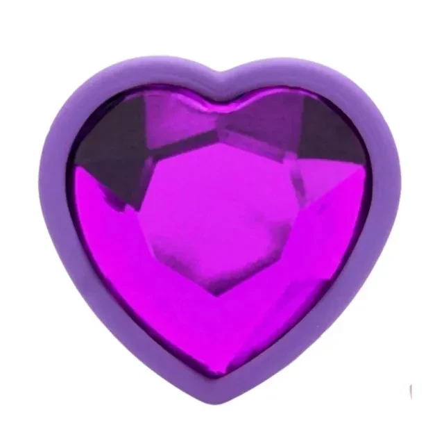 Plug P em ABS Roxo Pedra Roxa - 2