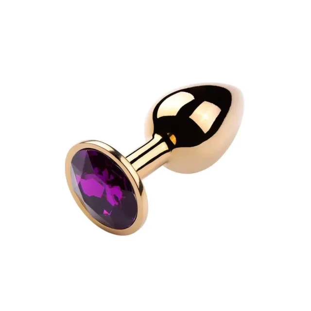 Plug P Dourado  Roxo - 1