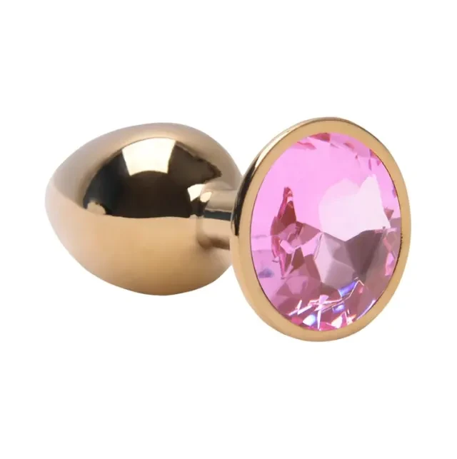 Plug P Dourado  Rosa  - 1