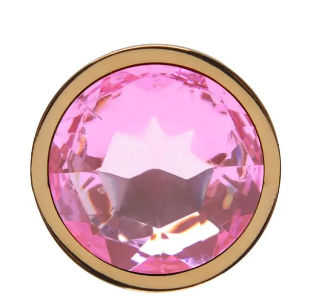 Plug P Dourado  Rosa  - 2